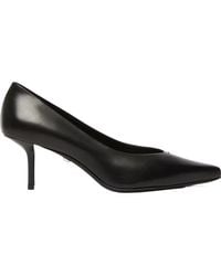 Max Mara - Smooth Leather Court Shoes - Lyst