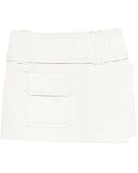 Ami Paris - Pocket Mini Straight Skirt - Lyst