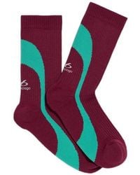 Balenciaga - Logo Detailed Socks - Lyst