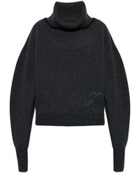 Jacquemus - Dark Virgin Wool La Maille Pallone Pullover - Lyst