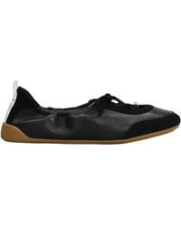 Chloé - Chloé Kick Lace-Up Ballet Flats - Lyst