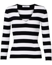 Max Mara - Classic Striped Knitted Sweater - Lyst