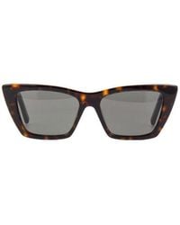 Saint Laurent - Frame Design Sunglasses - Lyst
