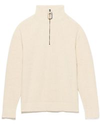 JW Anderson - Jw Anderson Long-Sleeved Half-Zip Jumper - Lyst