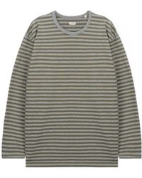 Nanamica - Striped Long-Sleeved T-Shirt - Lyst