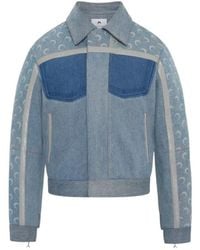 Marine Serre - Moon-Print Panelled Jacket - Lyst