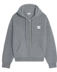 Celine - Hooded Cardigan - Lyst
