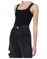 Entire studios - Square Neck Knit Top - Lyst