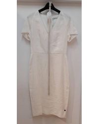 Max Mara - V-Neck Short Sleeve Dress - Lyst
