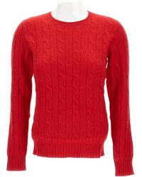Polo Ralph Lauren - Cable Knitted Jumper - Lyst