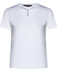Y. Project - Y Detailed Crewneck T-Shirt - Lyst