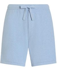 Dolce & Gabbana - Drawstring Knitted Shorts - Lyst