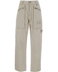Isabel Marant - High Waist Zip Detailed Trousers - Lyst