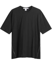 Comme des Garçons - Comme Des Garçons Shirt Zipper Detail Crew Neck T-Shirt - Lyst