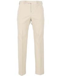 PT01 - Casual Trousers With Belt Loops - Lyst
