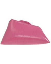 The Attico - The 8 30 Pm Textured Clutch Bag - Lyst