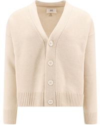 Ami Paris - Ami De Coeur-Motif Cardigan - Lyst
