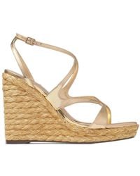 Jimmy Choo - Ayla 110 Wedge Sandals - Lyst