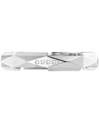 Gucci - Link To Love 18K Studded Ring - Lyst