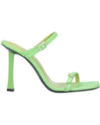 BY FAR - Open Toe Slip-On Sandals - Lyst