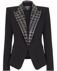 Balmain - Embroidered 6-Buttons Jacket - Lyst