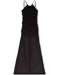 DIESEL - D-Amami Ruched Maxi Dress - Lyst