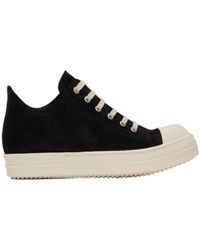 Rick Owens - Logo Lace Up Sneakers - Lyst