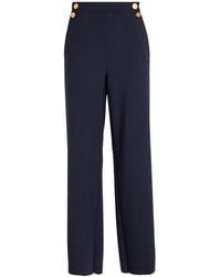 Max Mara - Minimalist Loose-Fit Trousers - Lyst