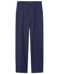 Versace - Pleated Tailored Trousers - Lyst