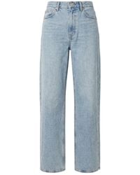 TOTEME - Totême High-Waisted Straight-Leg Jeans - Lyst