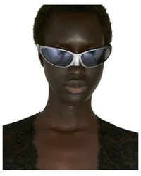 Balenciaga - Eyewear Wrap-Around Sunglasses - Lyst