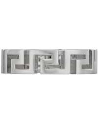 Versace - Greek Pattern Ring - Lyst