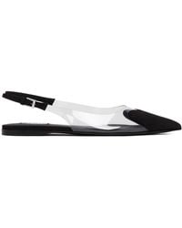 Alaïa - Alaïa Signature Heart Cut Slingback Flat Shoes - Lyst