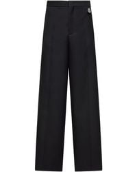 Moncler - X Jil Sander Gabardine Tailored Trousers - Lyst