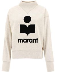 Isabel Marant - Isabel Marant Étoile Logo Crew Neck Sweatshirt - Lyst