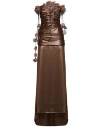 GIUSEPPE DI MORABITO - Floral Pleated Dress - Lyst