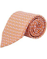 Ferragamo - Ferragamo Frog Print Tie - Lyst