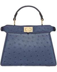 Fendi - Ostrich Leather Bag - Lyst
