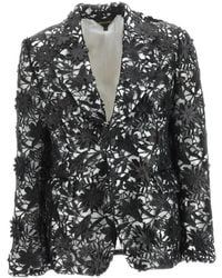 Comme des Garçons - Comme Des Garçons Single-Breasted Tailored Blazer - Lyst
