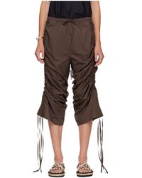 Baserange - Lace-Up Casual Pants - Lyst