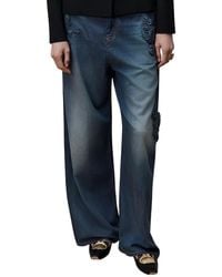 Dior - Regular-Fit Embroidered Jeans - Lyst
