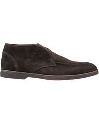 Doucal's - Round Toe Ankle Boots - Lyst