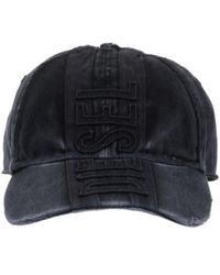 DIESEL - C-Geir Distressed-Effect Denim Cap - Lyst