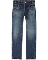 Balenciaga - Faded Wide-Leg Jeans - Lyst