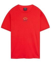 Paul & Shark - Logo Printed T-Shirt - Lyst