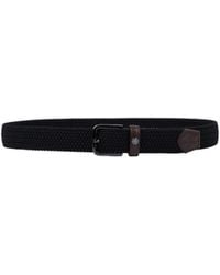 Paul & Shark - Interwoven Belt - Lyst