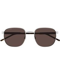 Gucci - Eyewear Square Frame Sunglasses - Lyst