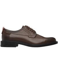 BOSS - Leather Derby Shoes - Lyst
