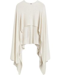 TOTEME - Totême Layered Cape Knit Jumper - Lyst
