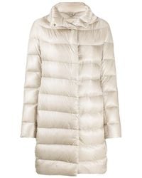 Herno - Padded High-Neck Coat - Lyst